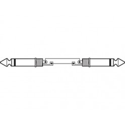 Monacor MSC-1000/SW Kabel głośnikowy, 10m, wtyki 6.3mm